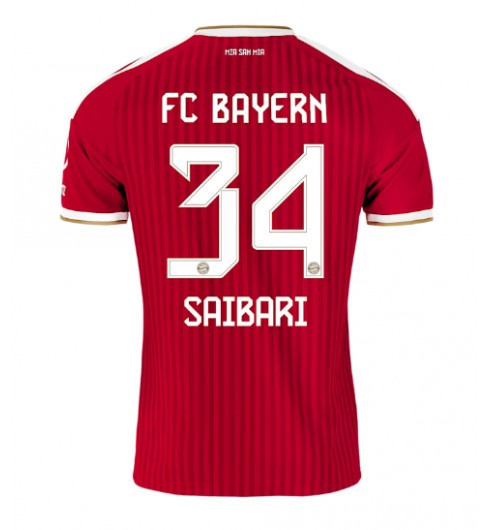 Bayern Munich Ismael Saibari #34 Domácí Dres 2026-27 Krátký Rukáv Bayern Munich Ismael Saibari #34 Domácí Dres 2026-27 Krátký Rukáv